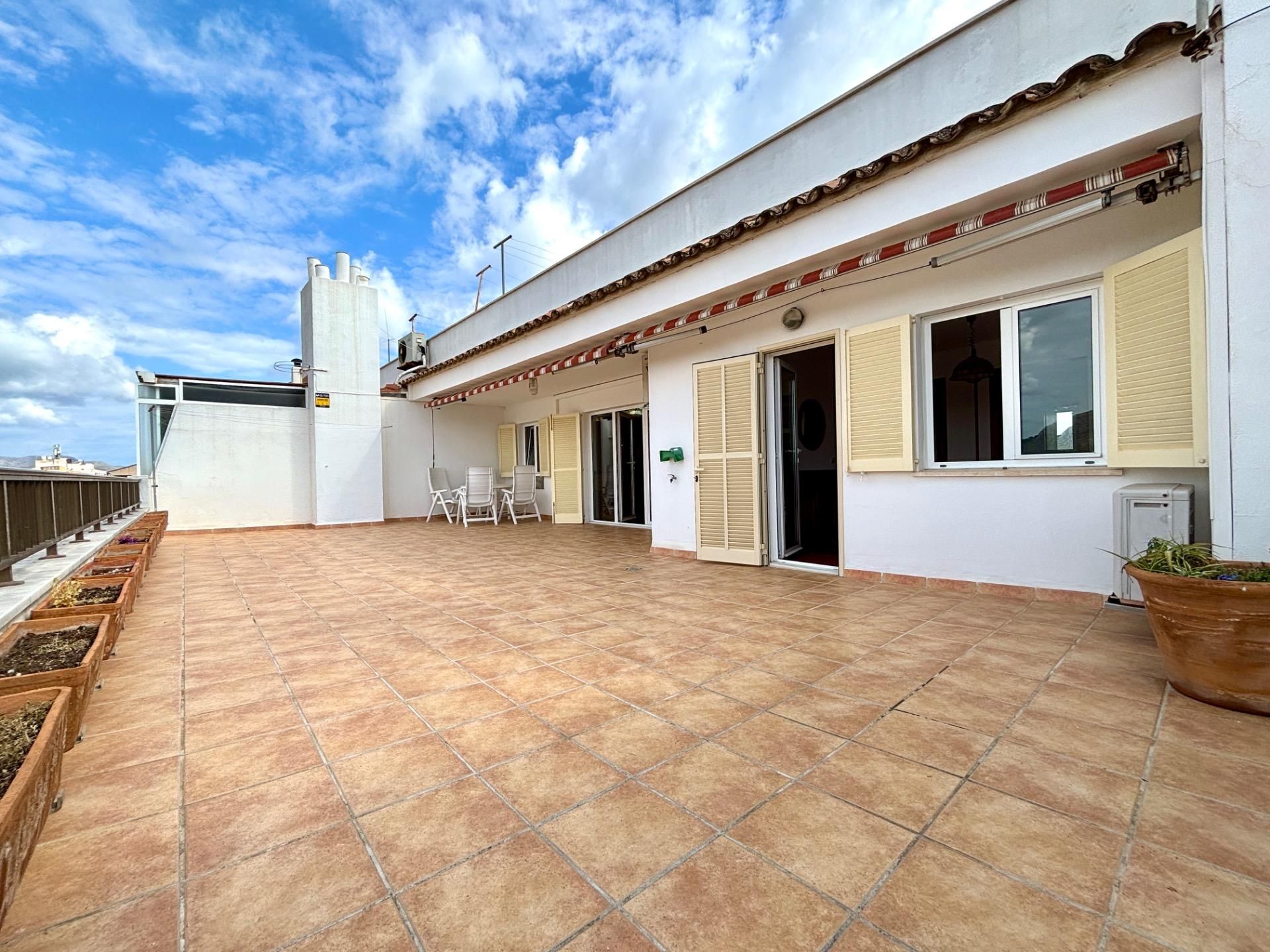 Terrace of Attic for sale in Alcúdia  with Air Conditioner, Heating and Terrace