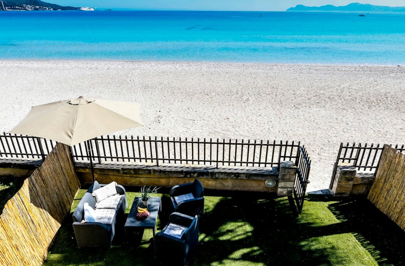 Terrace of Apartment to rent in Alcúdia  with Air Conditioner, Heating and Private garden