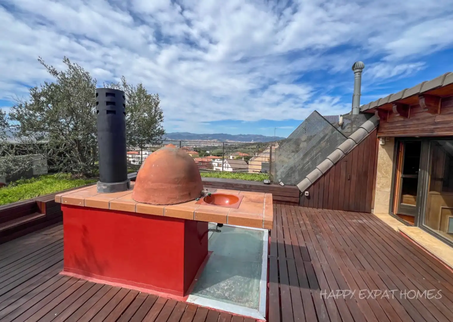 Terrace of Houses for rent in Sant Just Desvern  with Air Conditioner, Heating and Private garden