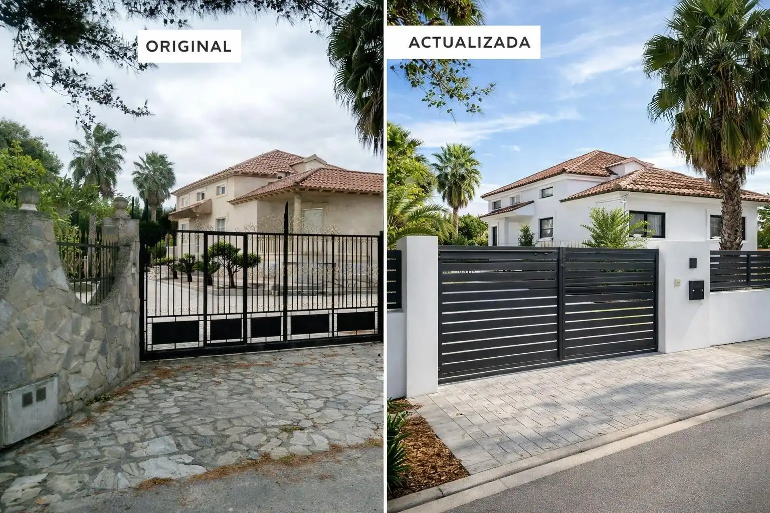 Vista exterior de Casa o chalet en venta en  Murcia Capital con Aire acondicionado, Jardín privado y Piscina