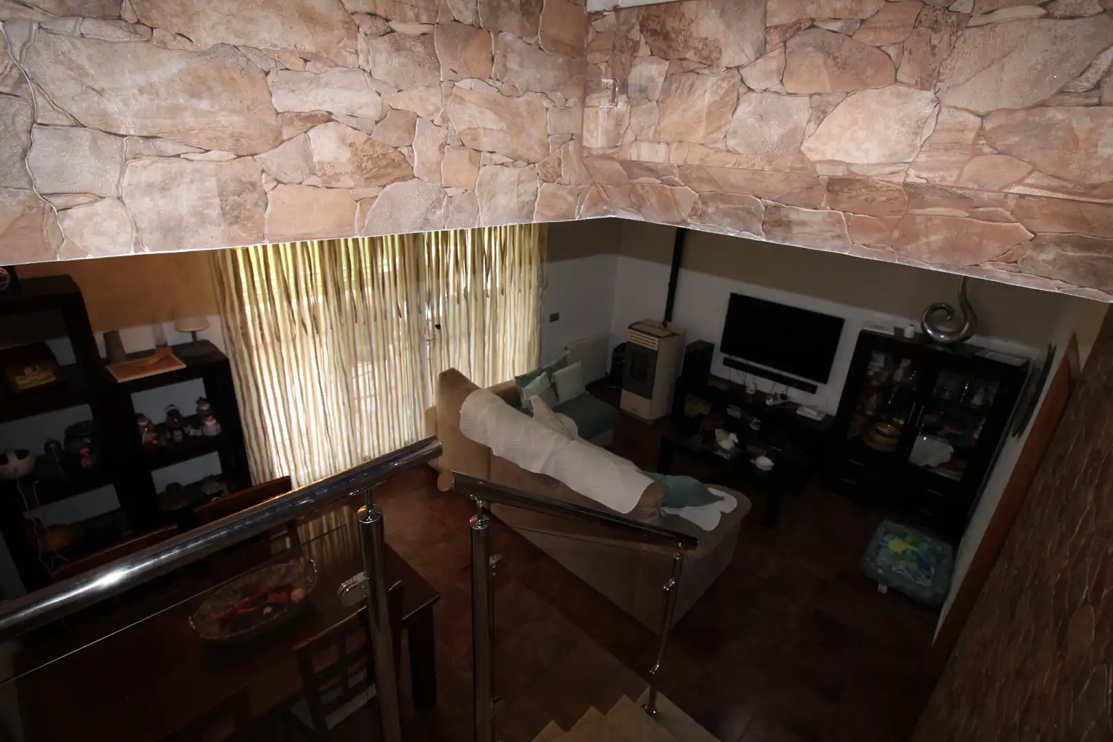 Sala d'estar de Casa adosada en venda en El Portil amb Calefacció, Terrassa i Forn