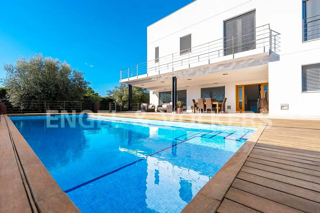Swimming pool of Houses for sale in Sant Joan d'Alacant  with Air Conditioner, Private garden and Terrace