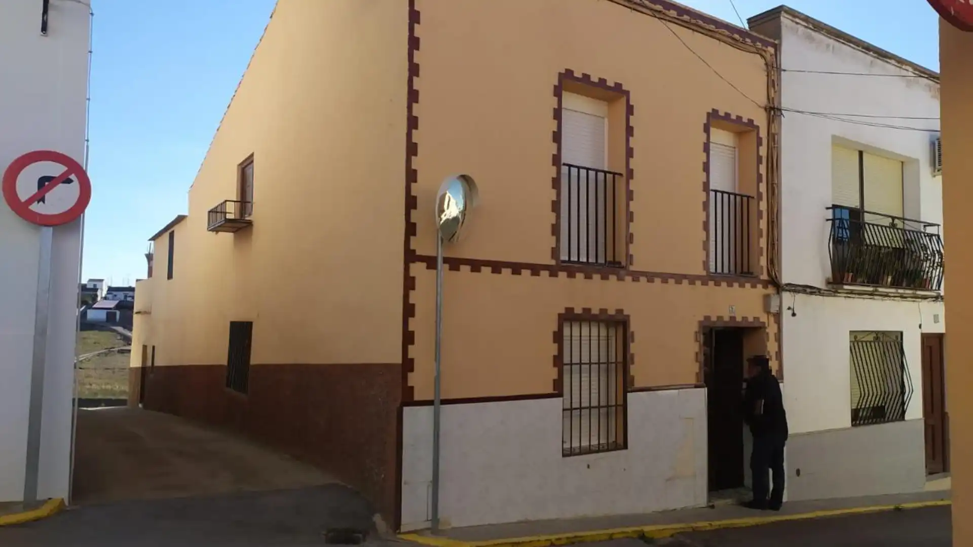 Vista exterior de Casa o xalet en venda en Usagre amb Traster i Balcó