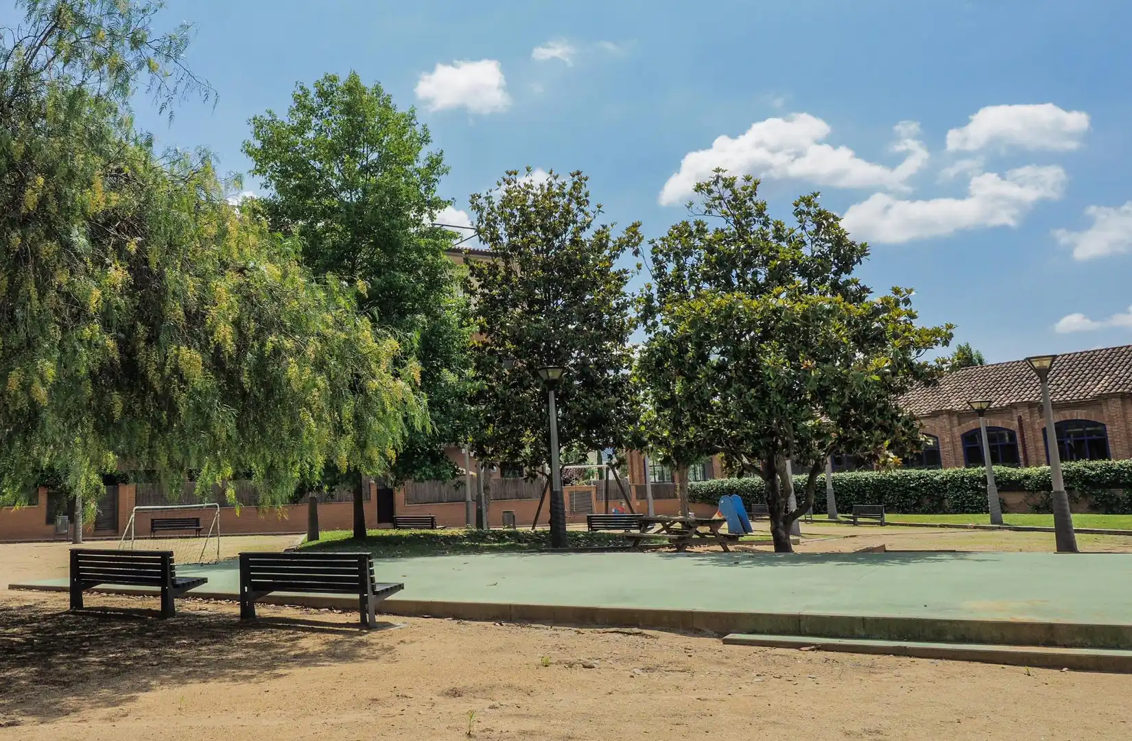 Vista exterior de Piso en venta en Cardedeu con Aire acondicionado, Calefacción y Jardín privado
