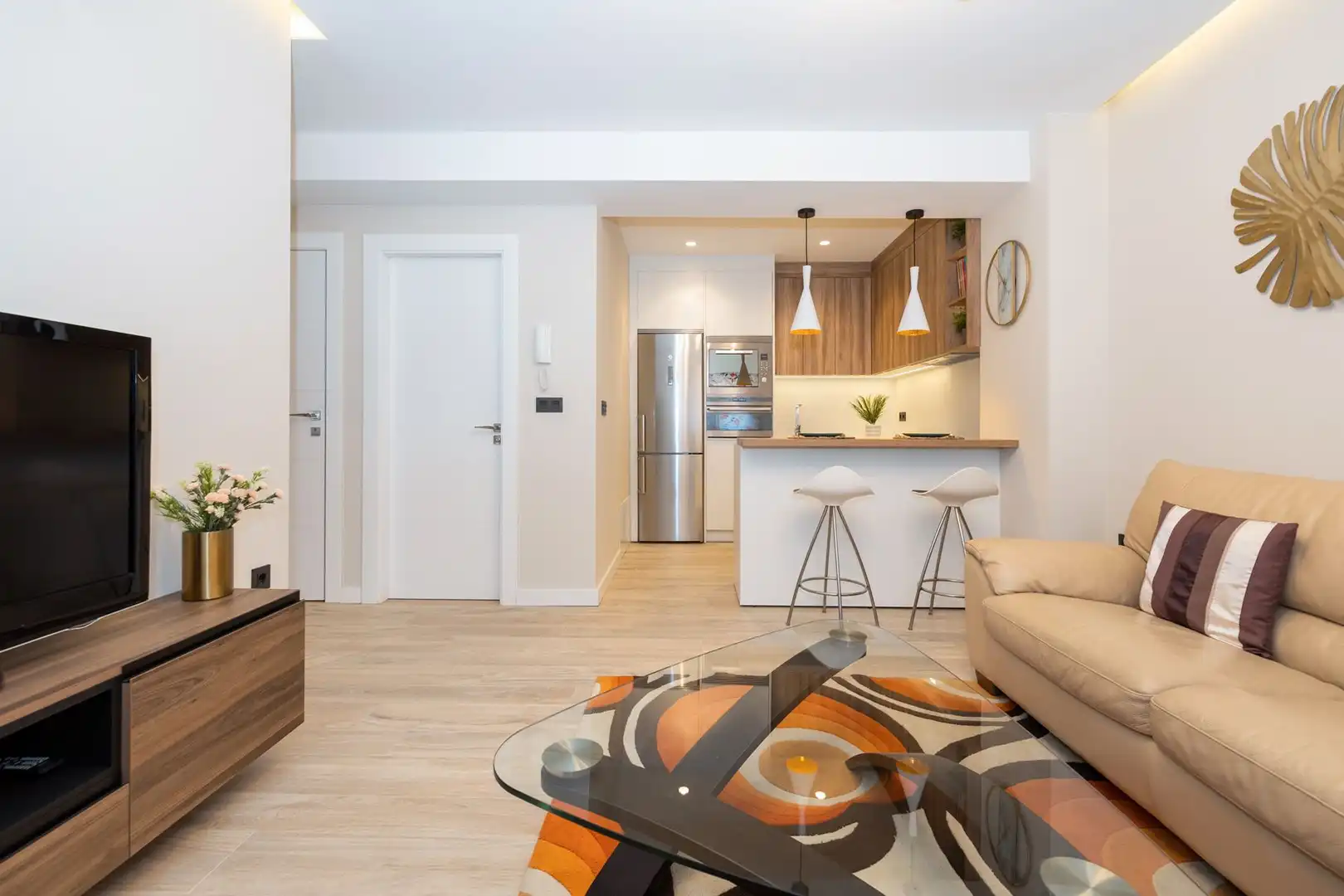 Wohnzimmer von Wohnungen zur Miete in Granada mit Klimaanlage, Heizung und Möbliert