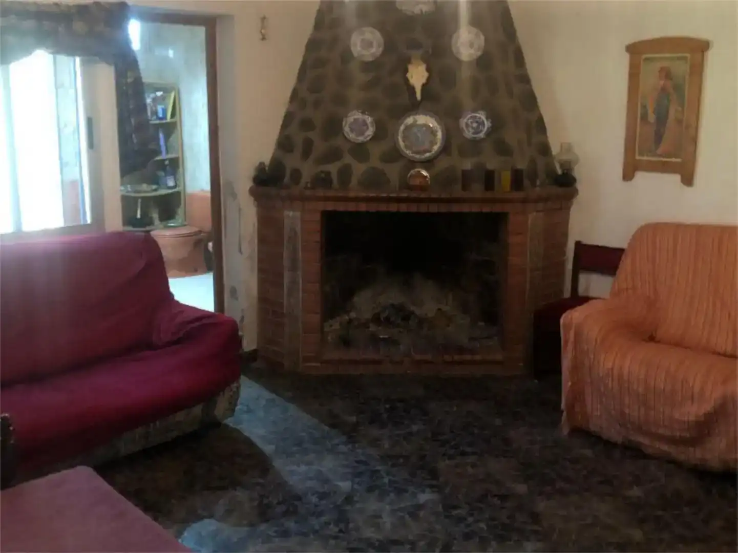 Sala d'estar de Finca rústica en venda en Benalúa