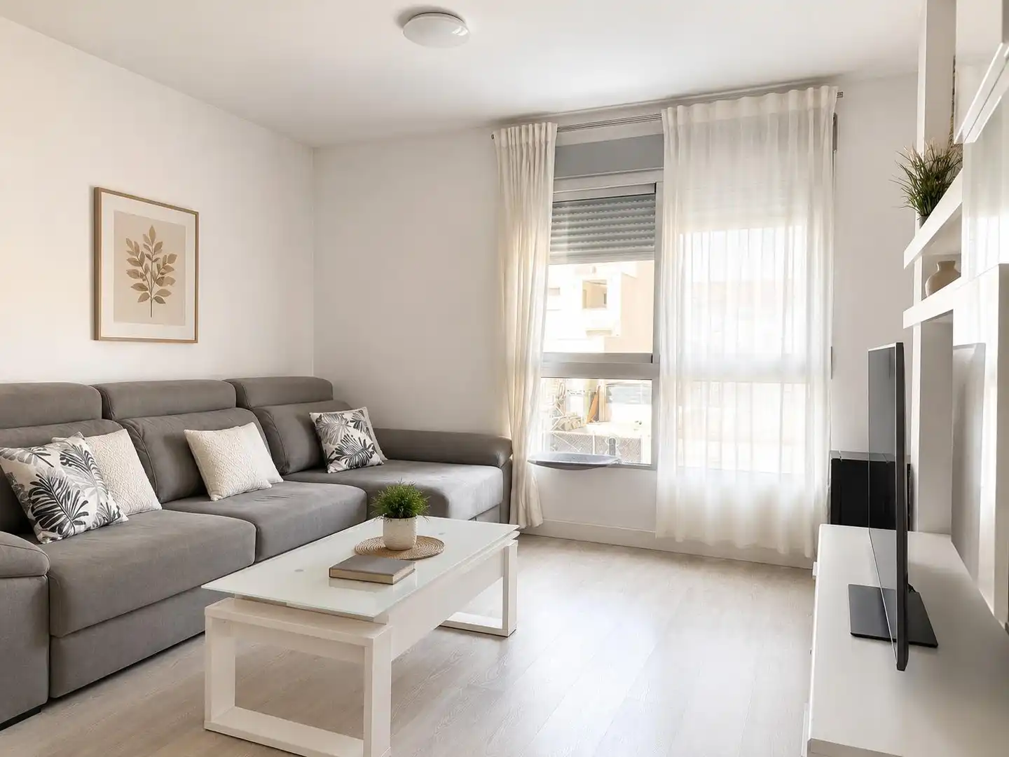 Sala de estar de Ático en venta en Molina de Segura con Aire acondicionado y Terraza