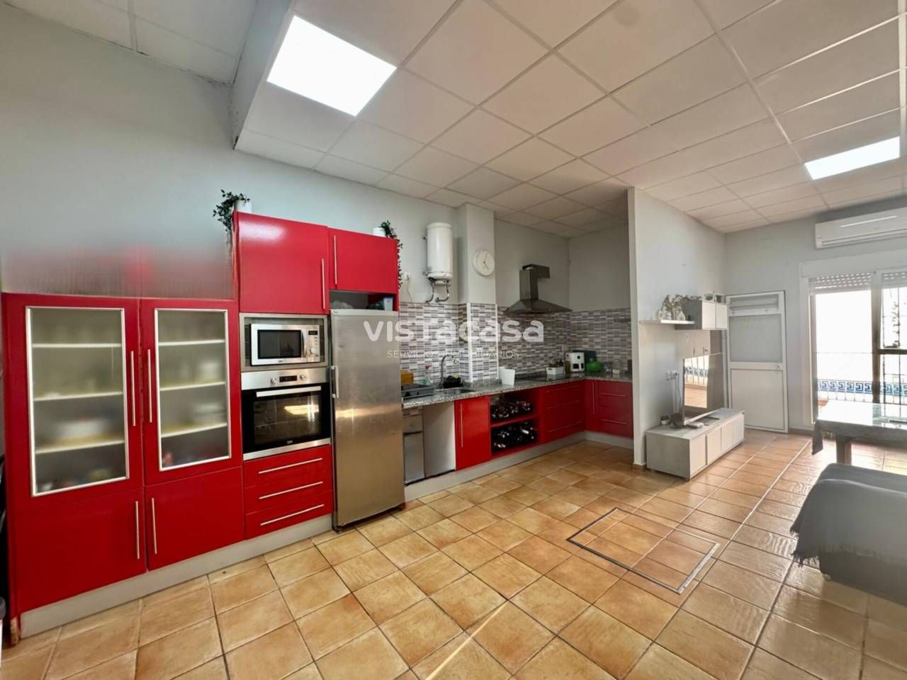 Kitchen of House or chalet for sale in Mairena del Alcor  with Air Conditioner, Heating and Swimming Pool