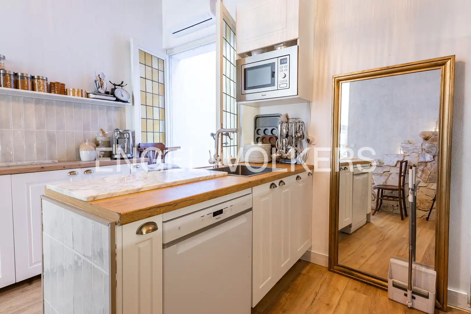 Cocina de Casa adosada en venta en Mataró con Aire acondicionado, Calefacción y Amueblado