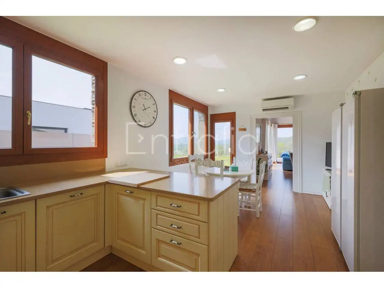 Kitchen of Houses for sale in Cervià de Ter  with Air Conditioner, Heating and Private garden