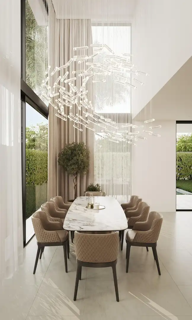 Dining room of Houses for sale in Marbella  with Air Conditioner, Heating and Private garden