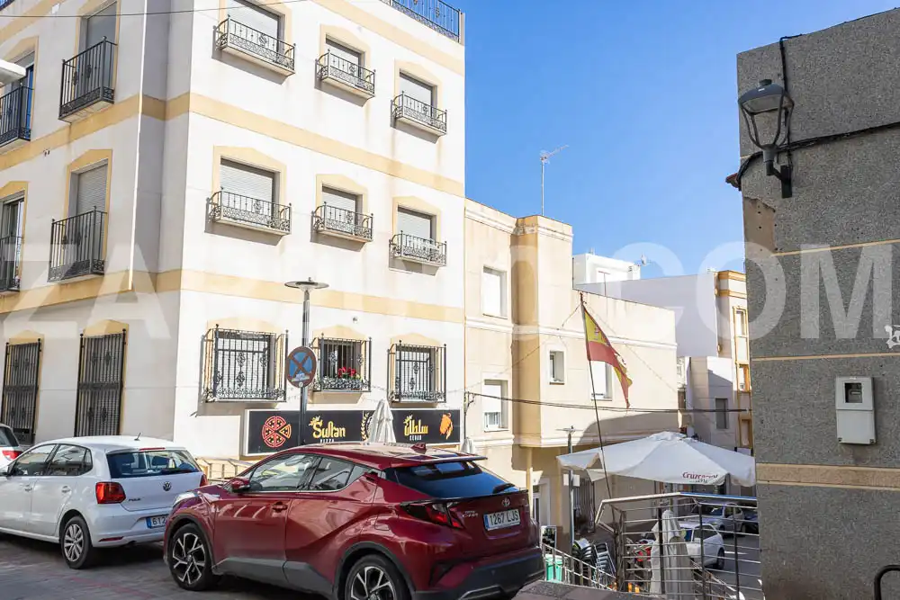 Vista exterior de Piso en venta en Garrucha con Aire acondicionado, Terraza y Amueblado