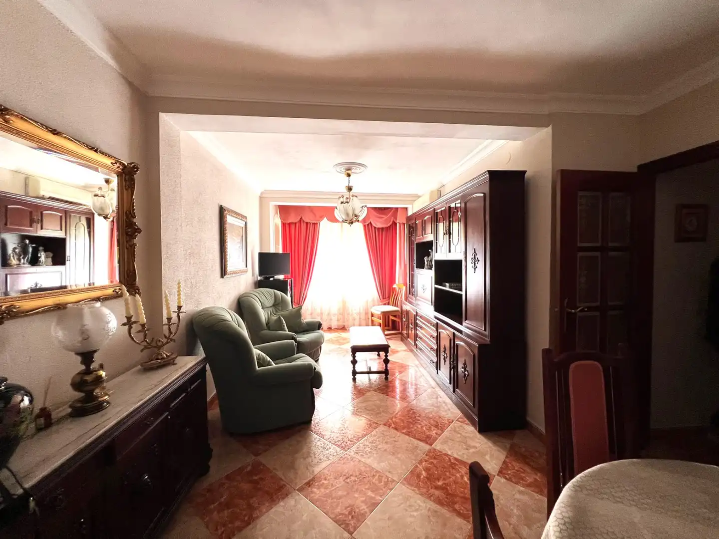 Sala de estar de Piso en venta en Sevilla con Aire acondicionado, Calefacción y Terraza