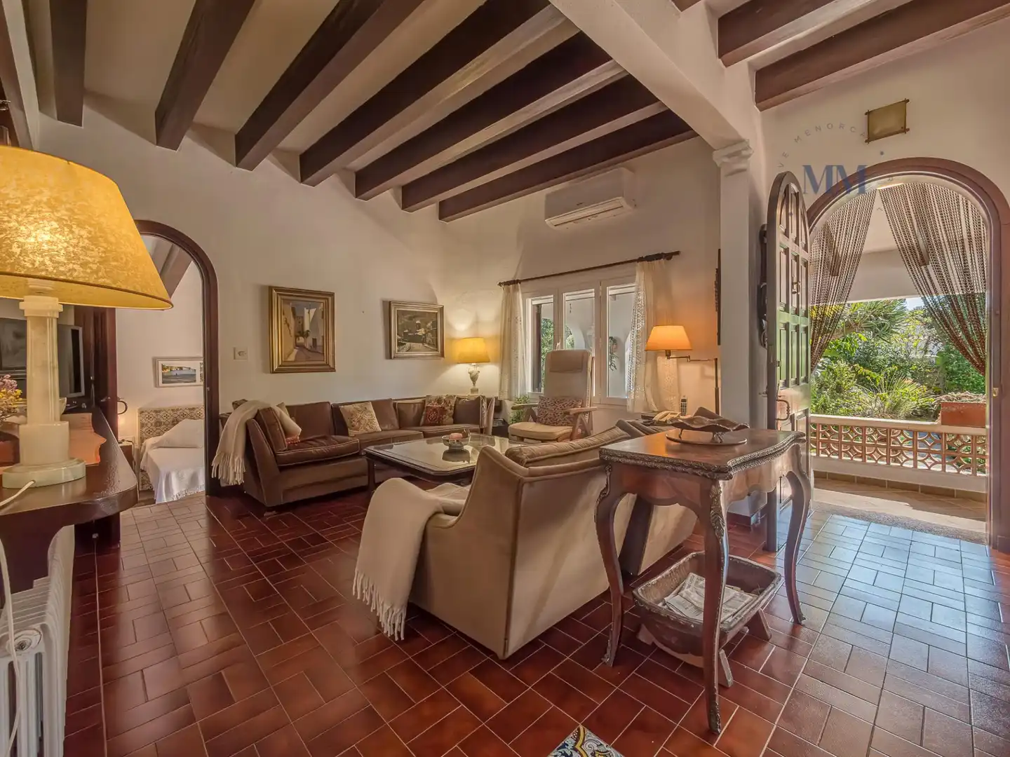 Sala d'estar de Casa o xalet en venda en Sant Lluís amb Aire condicionat, Calefacció i Jardí privat