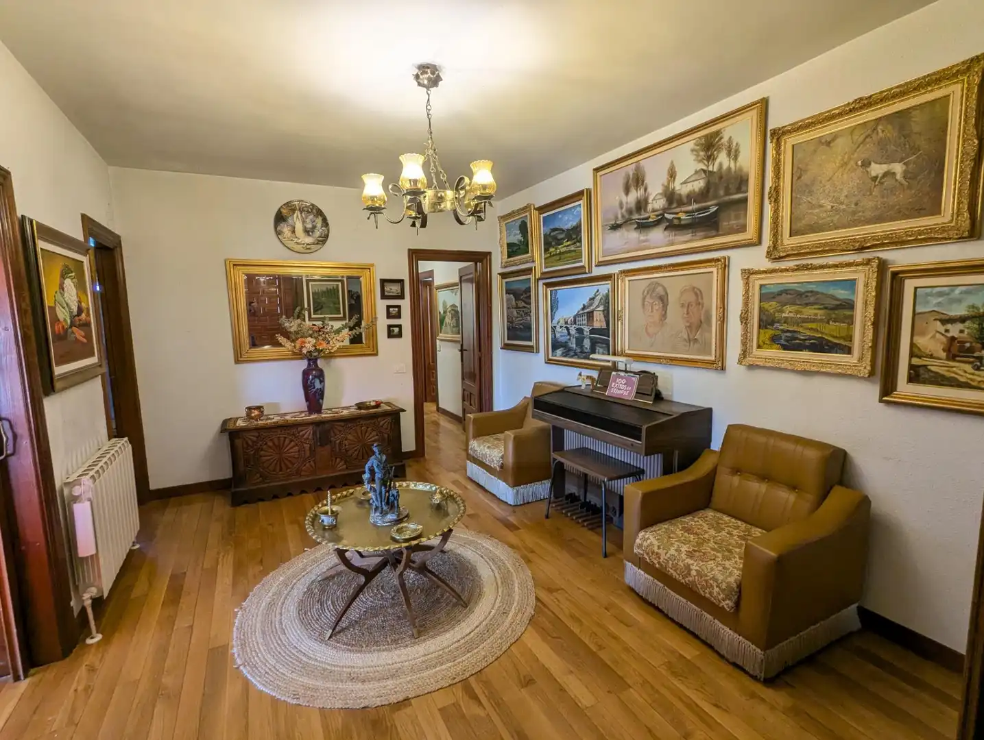 Sala de estar de Casa o chalet en venta en Estella / Lizarra con Aire acondicionado, Terraza y Trastero