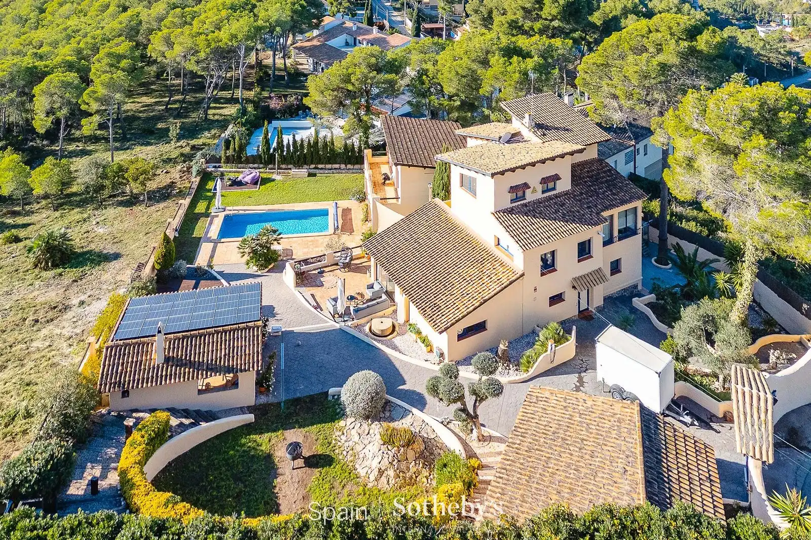 Vista exterior de Casa o chalet en venta en Olivella con Aire acondicionado, Calefacción y Jardín privado