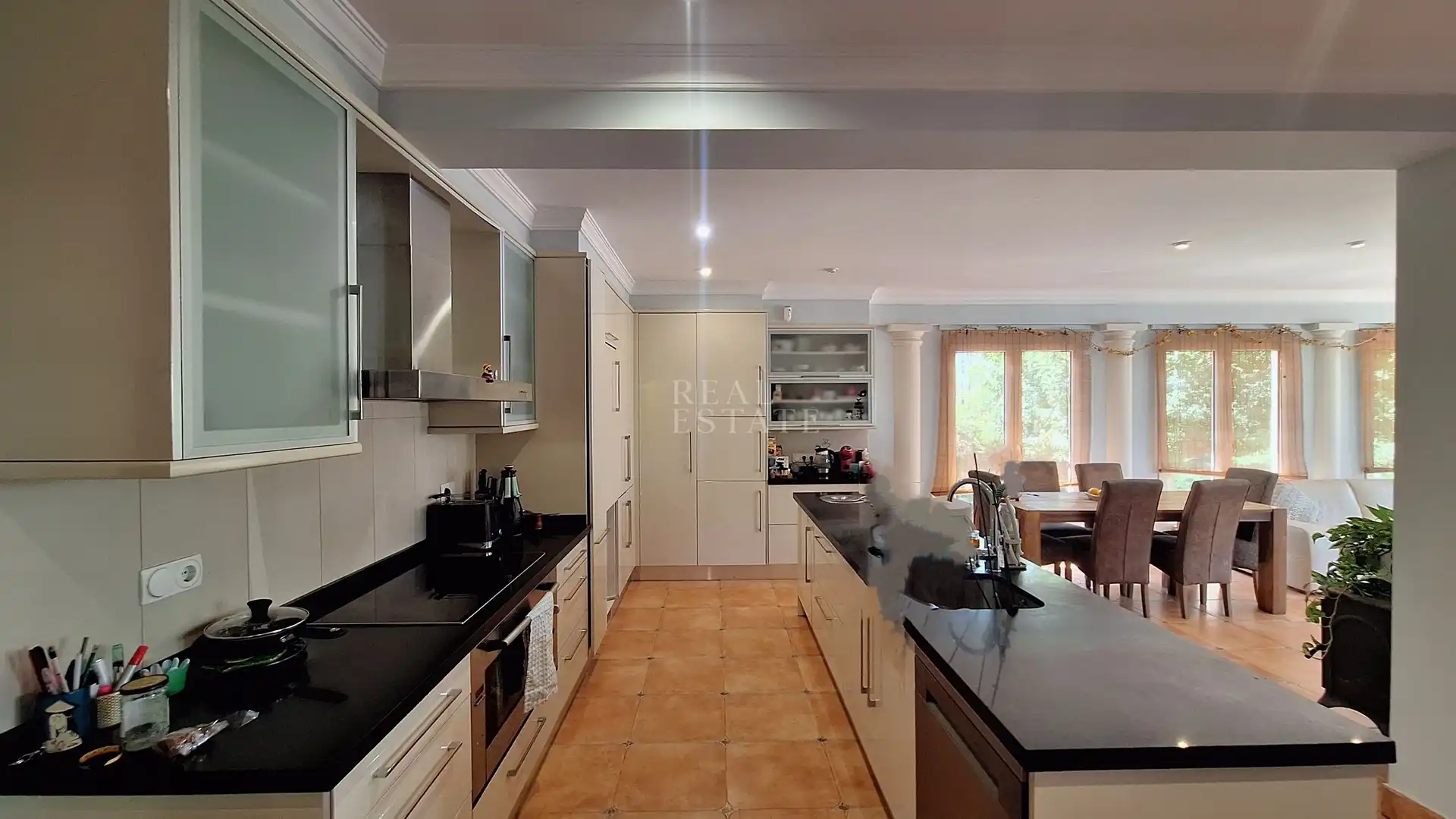 Cocina de Casa o chalet en venta en Dénia con Aire acondicionado, Calefacción y Terraza