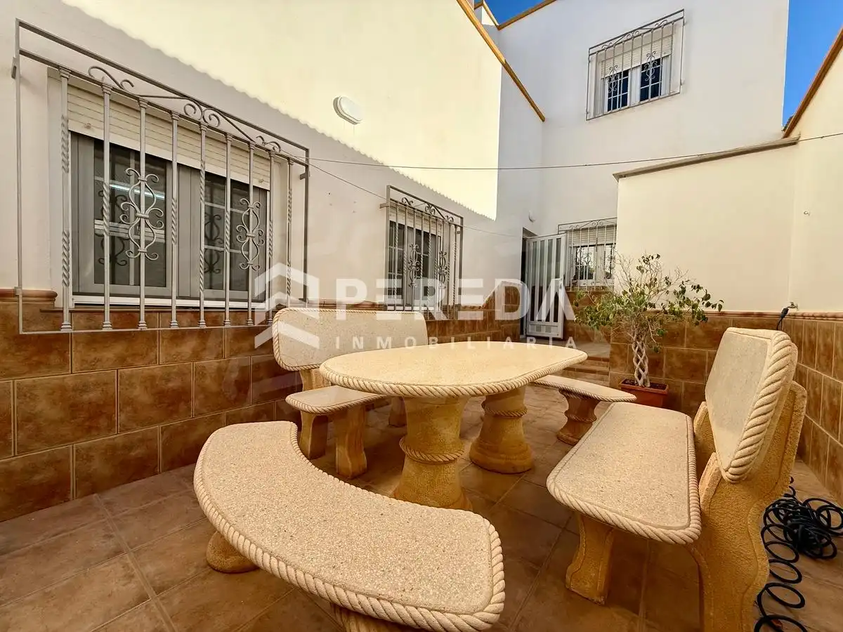 Terrassa de Casa o xalet en venda en La Mojonera amb Jardí privat, Terrassa i Moblat