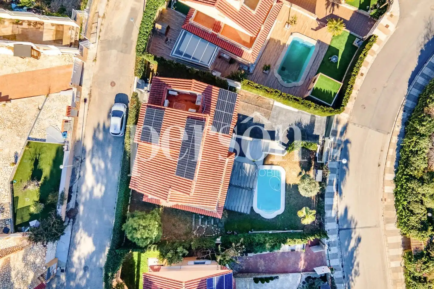 Exterior view of Houses for rent in Chiva  with Air Conditioner, Heating and Private garden
