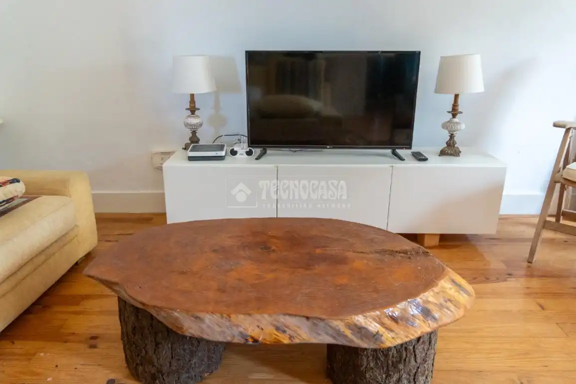 Sala de estar de Finca rústica en venta en La Orotava con Parquet