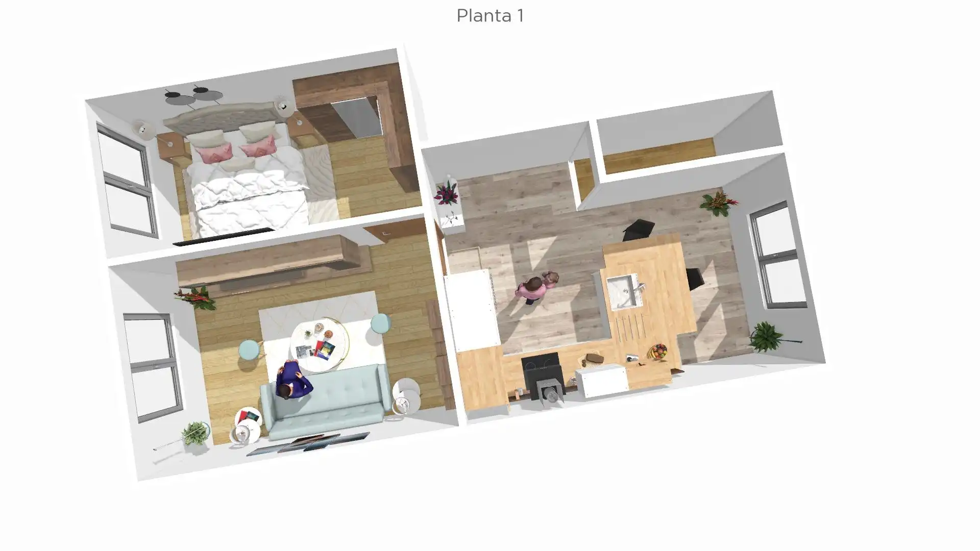 Houses for sale in Castiliscar  with Furnished