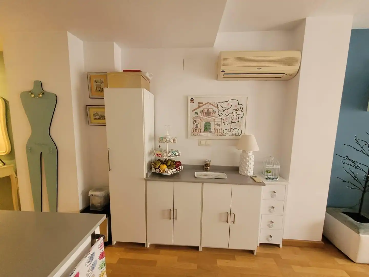 Cocina de Apartamento en venta en Alicante / Alacant con Aire acondicionado, Terraza y Trastero