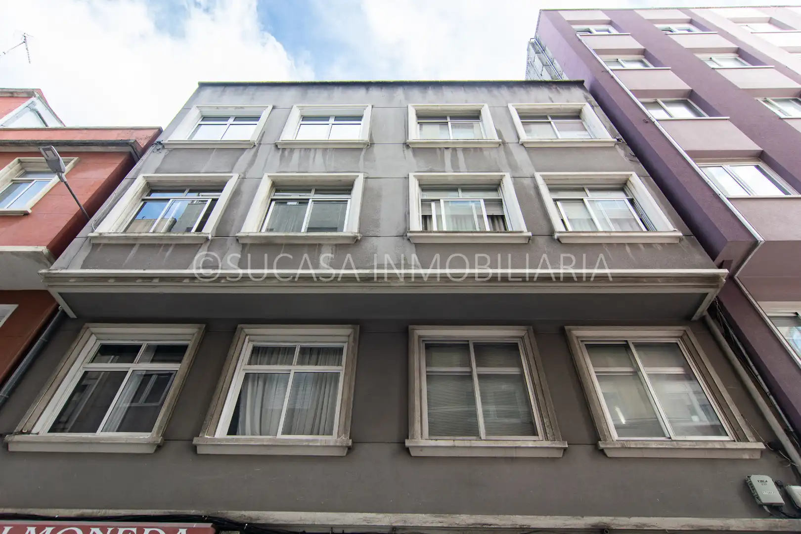 Vista exterior de Piso en venta en A Coruña Capital  con Parquet, Horno y Lavadora