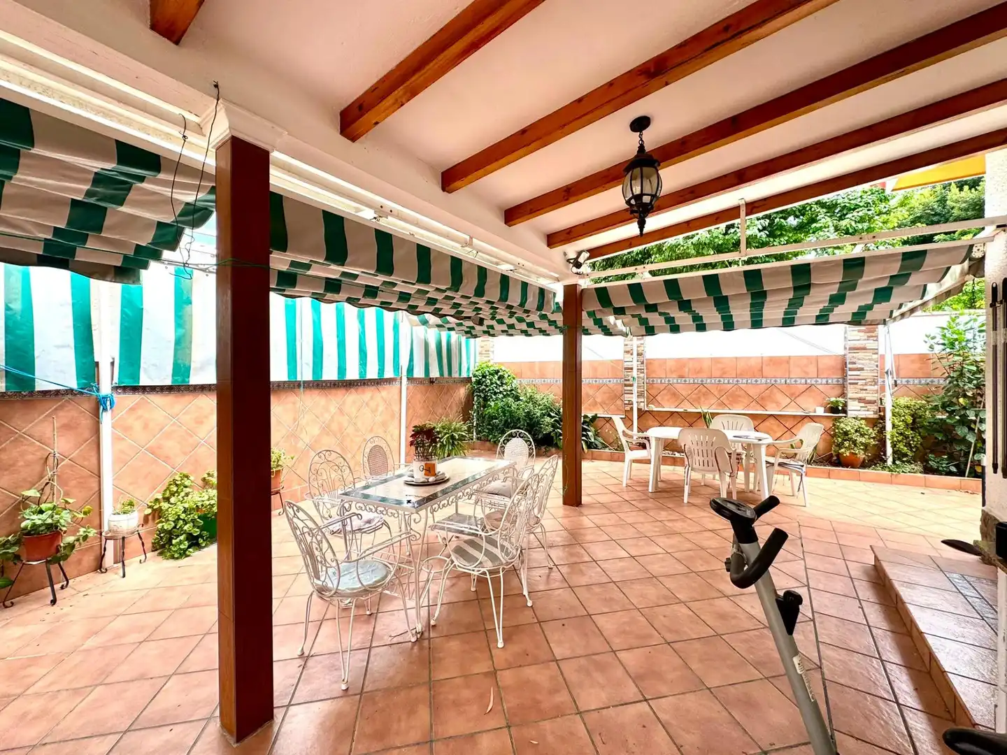 Terraza de Casa o chalet en venta en Málaga con Aire acondicionado, Jardín privado y Terraza