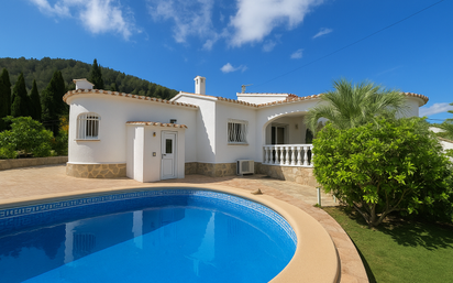 Swimming pool of House or chalet for sale in Dénia  with Air Conditioner, Heating and Private garden
