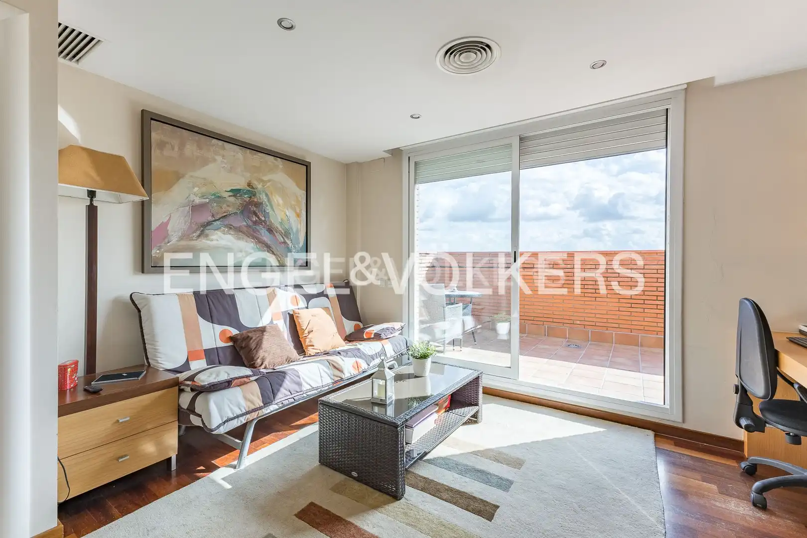 Balcony of Houses for sale in Sant Boi de Llobregat  with Air Conditioner, Heating and Private garden