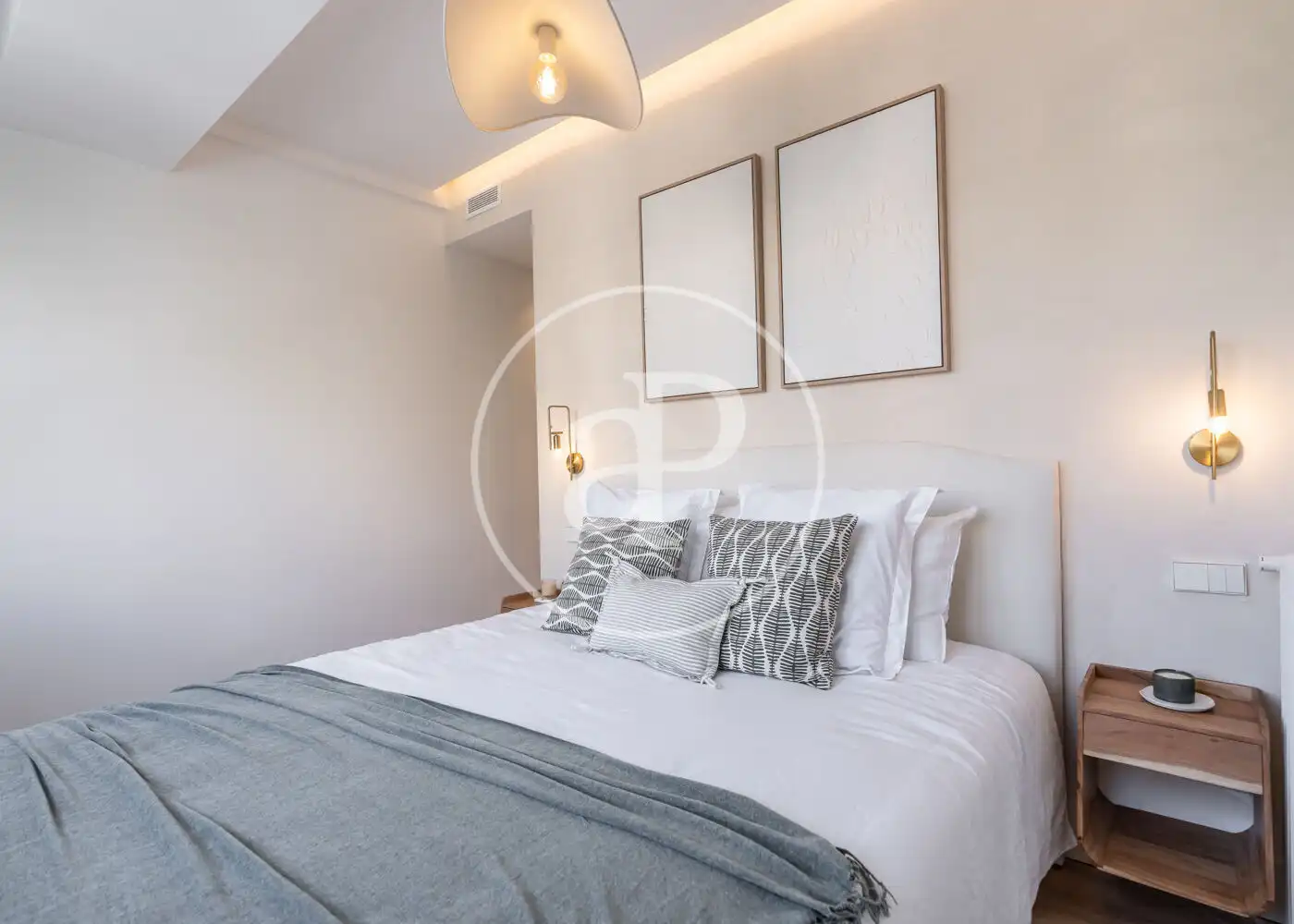 Bedroom of Flat for sale in Madrid  with Heating and Furnished