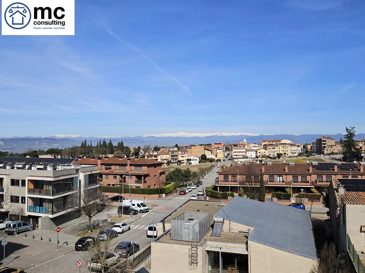 Vista exterior de Àtic en venda en Taradell amb Aire condicionat, Calefacció i Terrassa