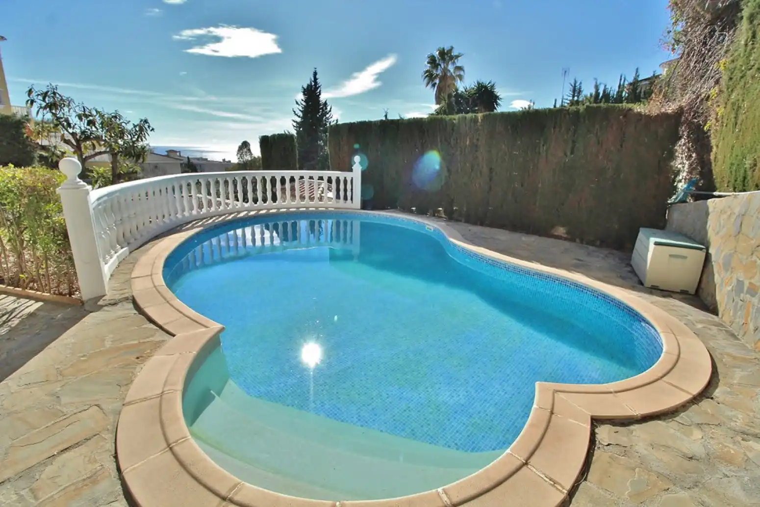 Piscina de Casa o xalet en venda en Rincón de la Victoria amb Aire condicionat, Jardí privat i Terrassa