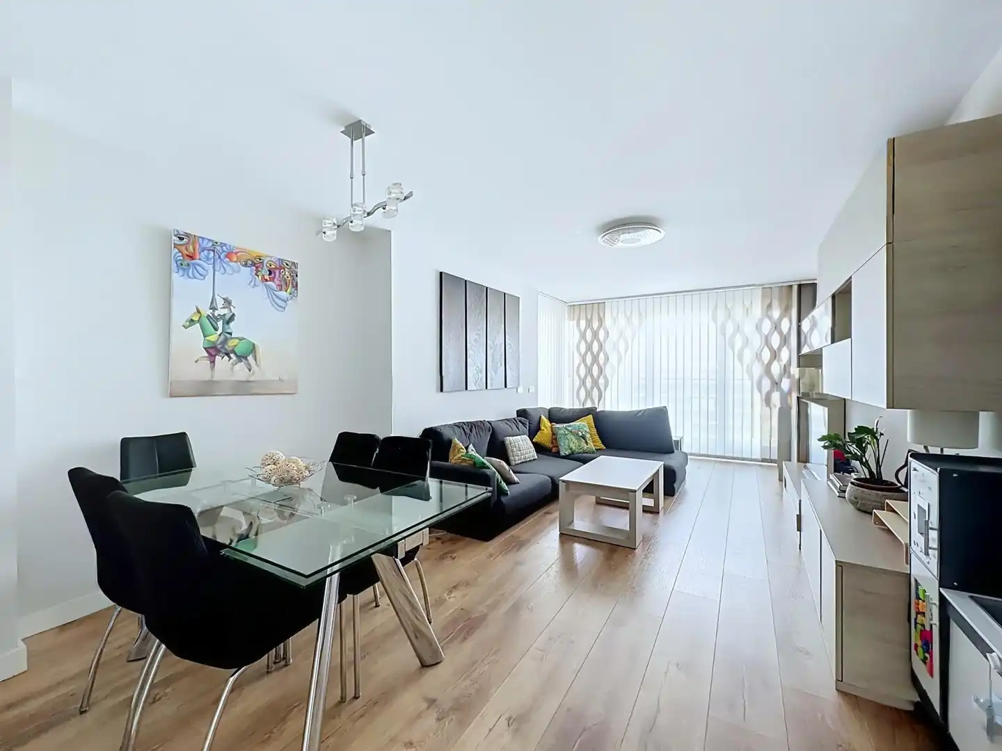 Sala d'estar de Àtic en venda en Alcalá de Henares amb Aire condicionat, Calefacció i Terrassa