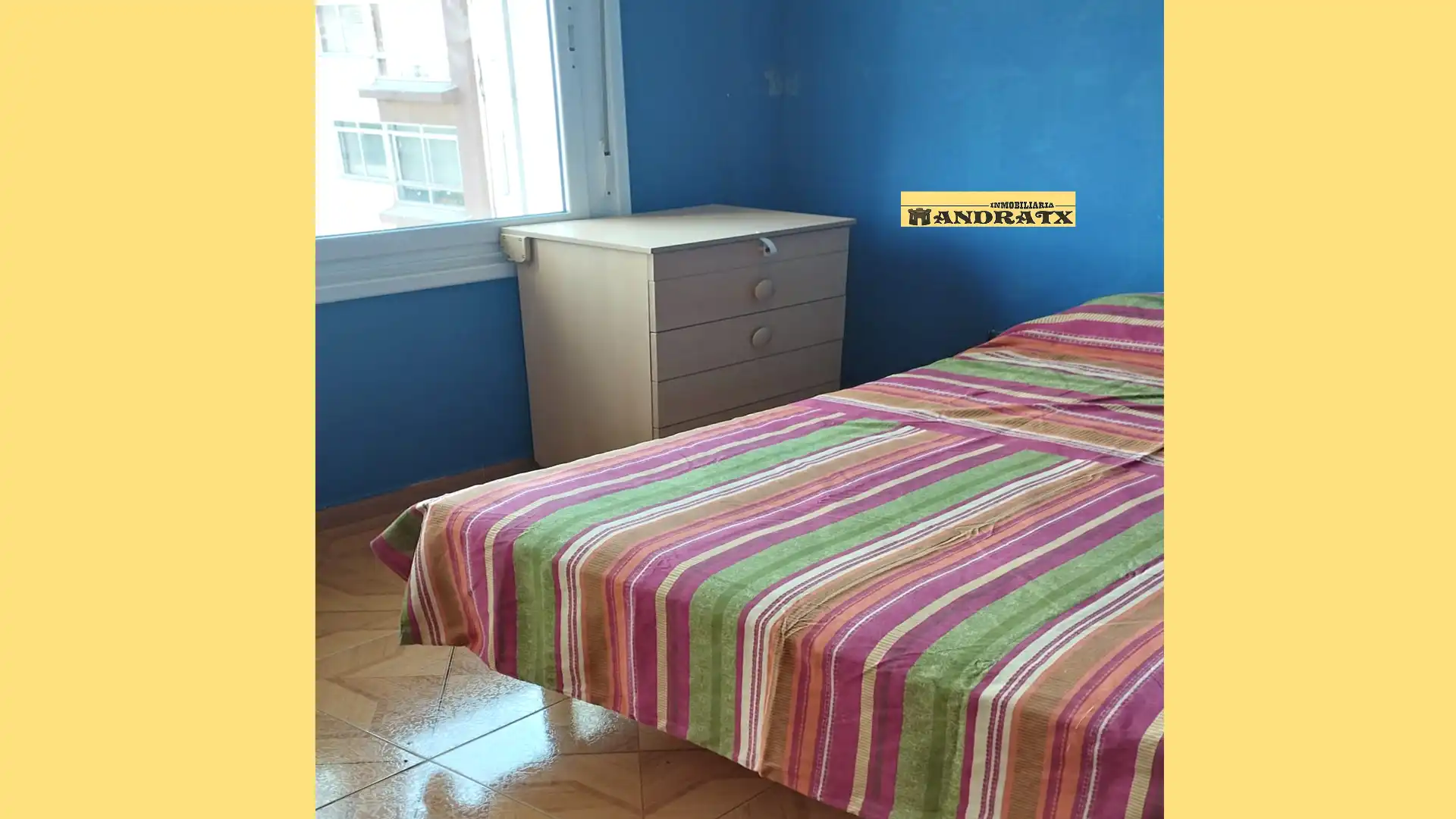 Schlafzimmer von Wohnung zur Miete in Ferrol mit Möbliert
