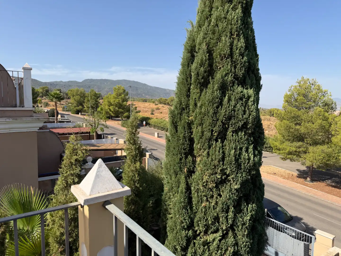 Vista exterior de Casa adosada en venta en Murcia con Aire acondicionado, Calefacción y Jardín privado
