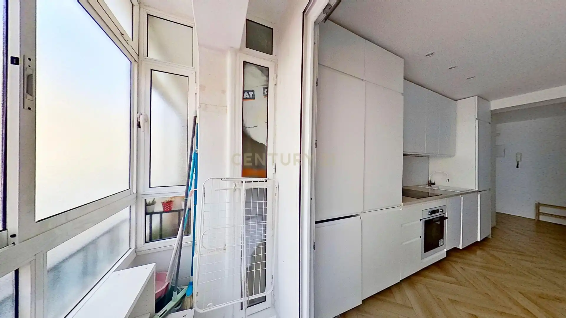 Kitchen of Flat for sale in Málaga  with Air Conditioner, Washing machine and Balcony