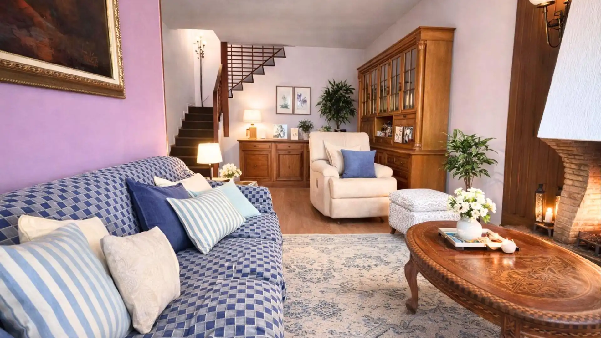 Sala de estar de Casa o chalet en venta en Sabadell con Terraza y Trastero