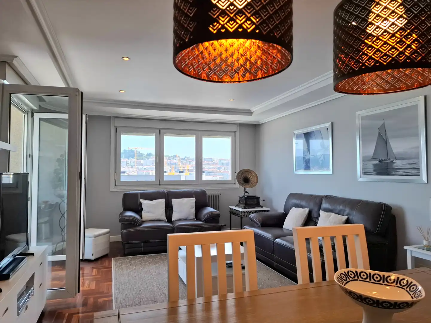 Living room of Duplexes for sale in Centro Urbano