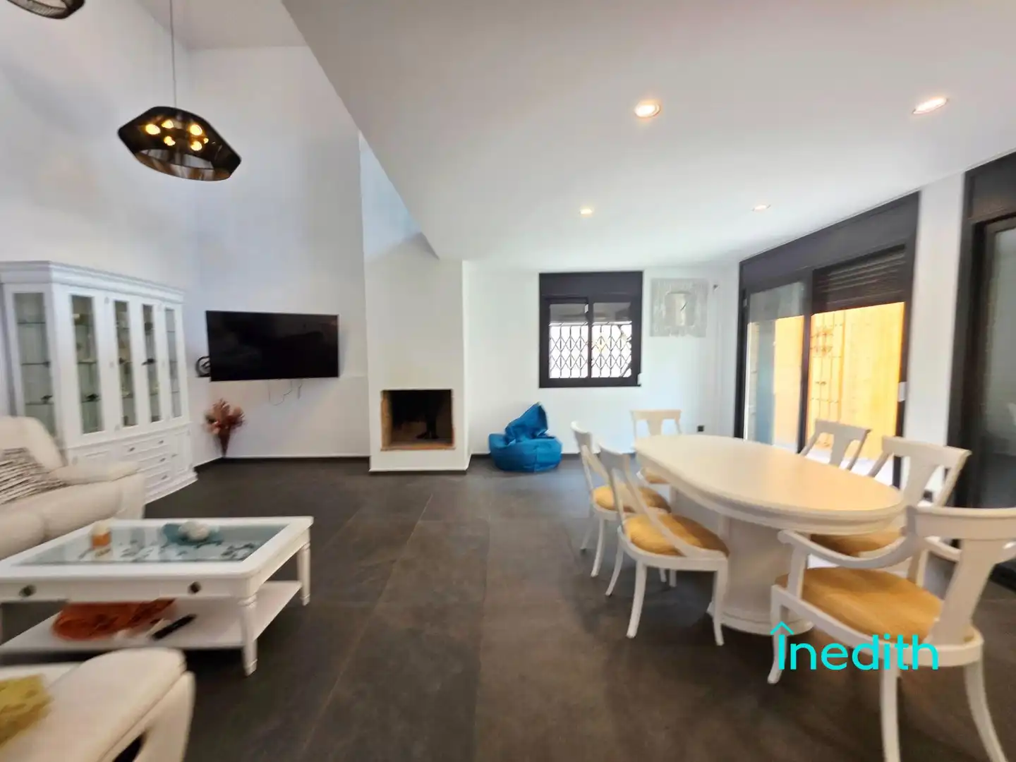 Dining room of Houses for sale in Calafell  with Air Conditioner, Heating and Terrace