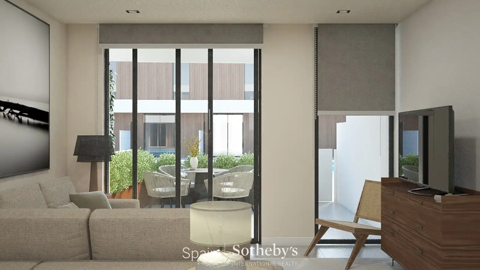 Terraza de Apartamento en venta en La Oliva con Aire acondicionado, Calefacción y Jardín privado