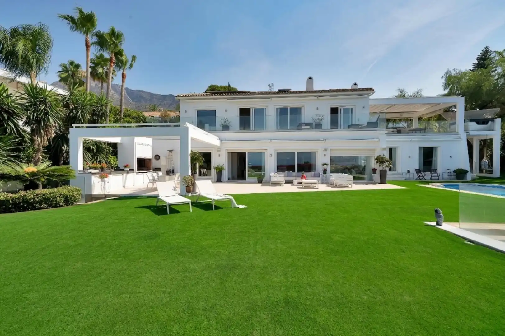 Jardín de Casa o chalet en venta en Marbella con Calefacción, Jardín privado y Terraza
