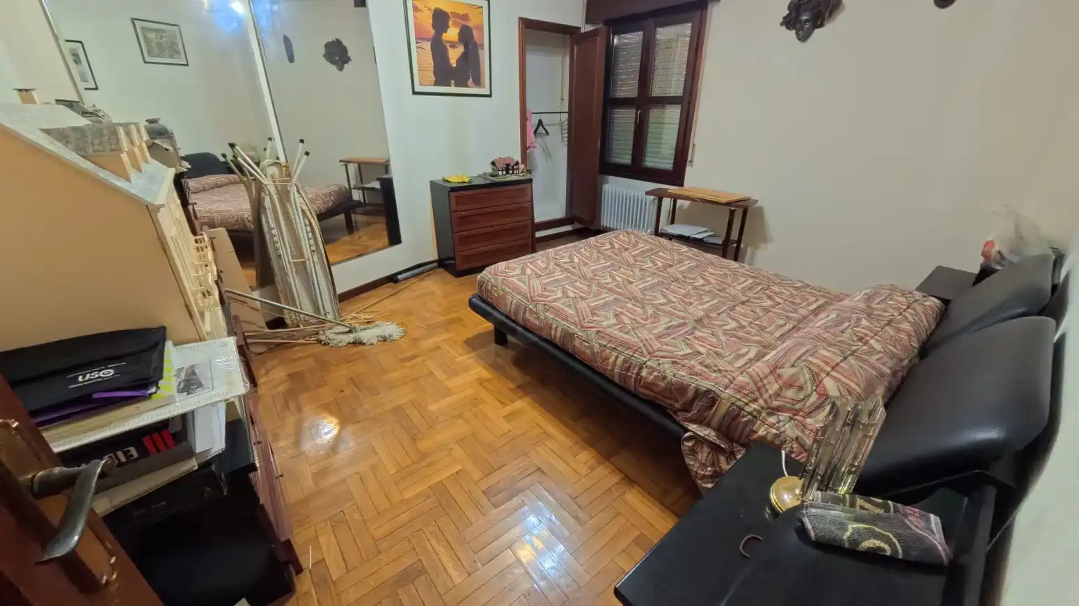 Bedroom of Flat for sale in  Logroño  with Heating, Parquet flooring and Storage room