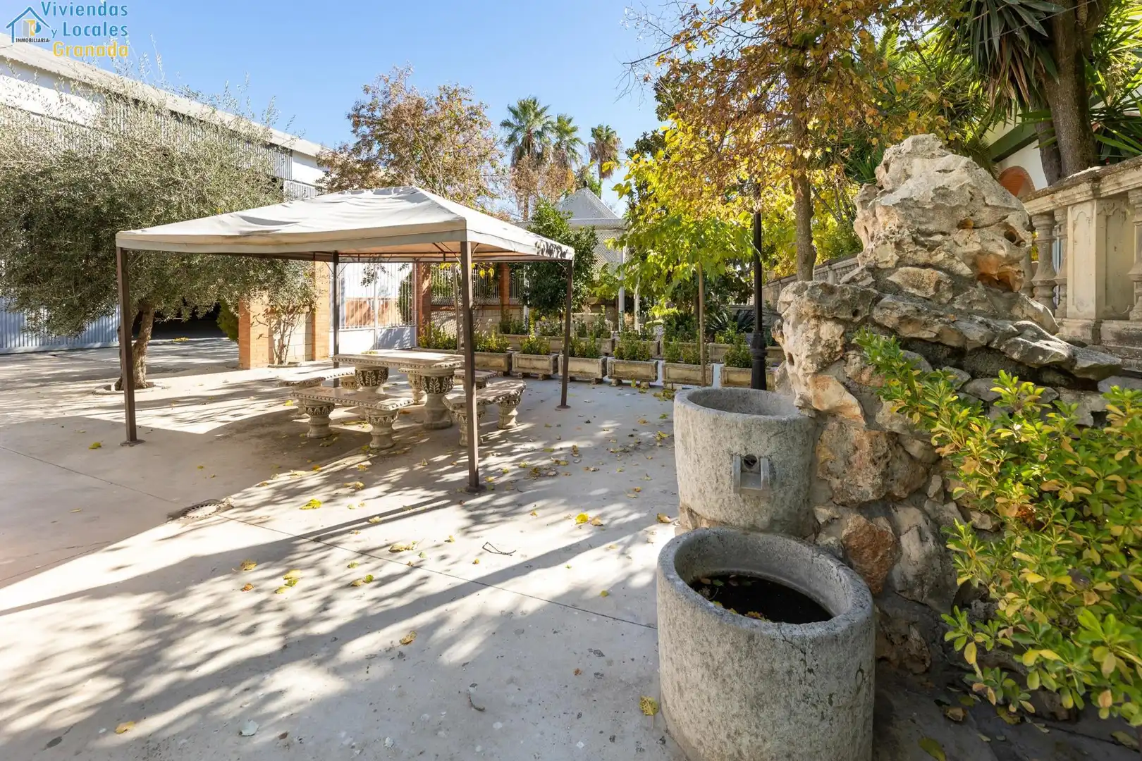 Terraza de Casa o chalet en venta en Granada con Aire acondicionado, Jardín privado y Trastero