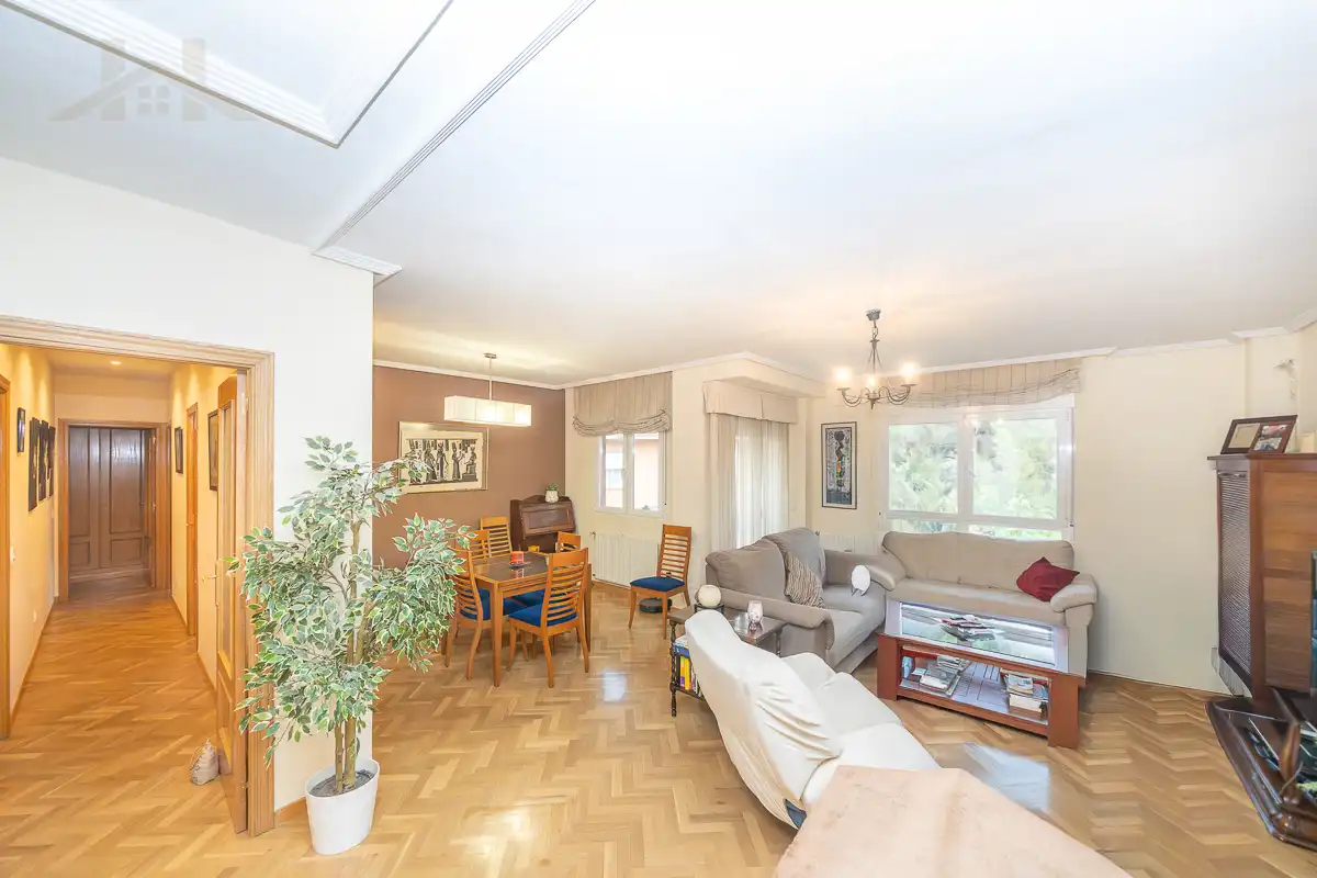 Living room of Duplexes for sale in Torrelodones  with Air Conditioner, Heating and Terrace