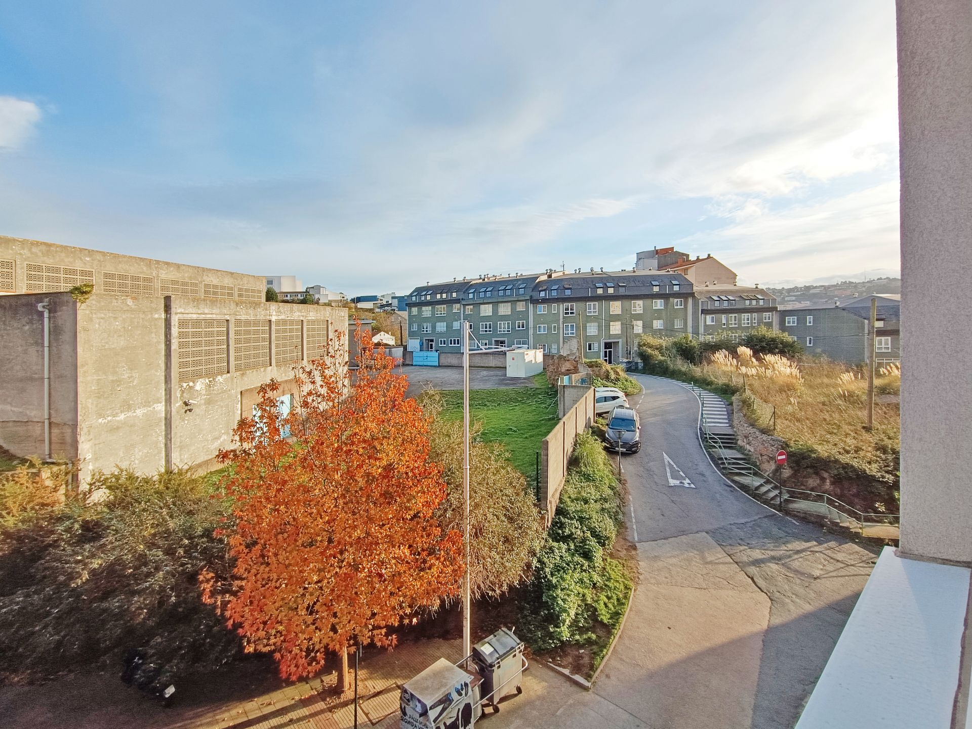 Vista exterior de Piso en venta en A Coruña Capital  con Calefacción y Amueblado