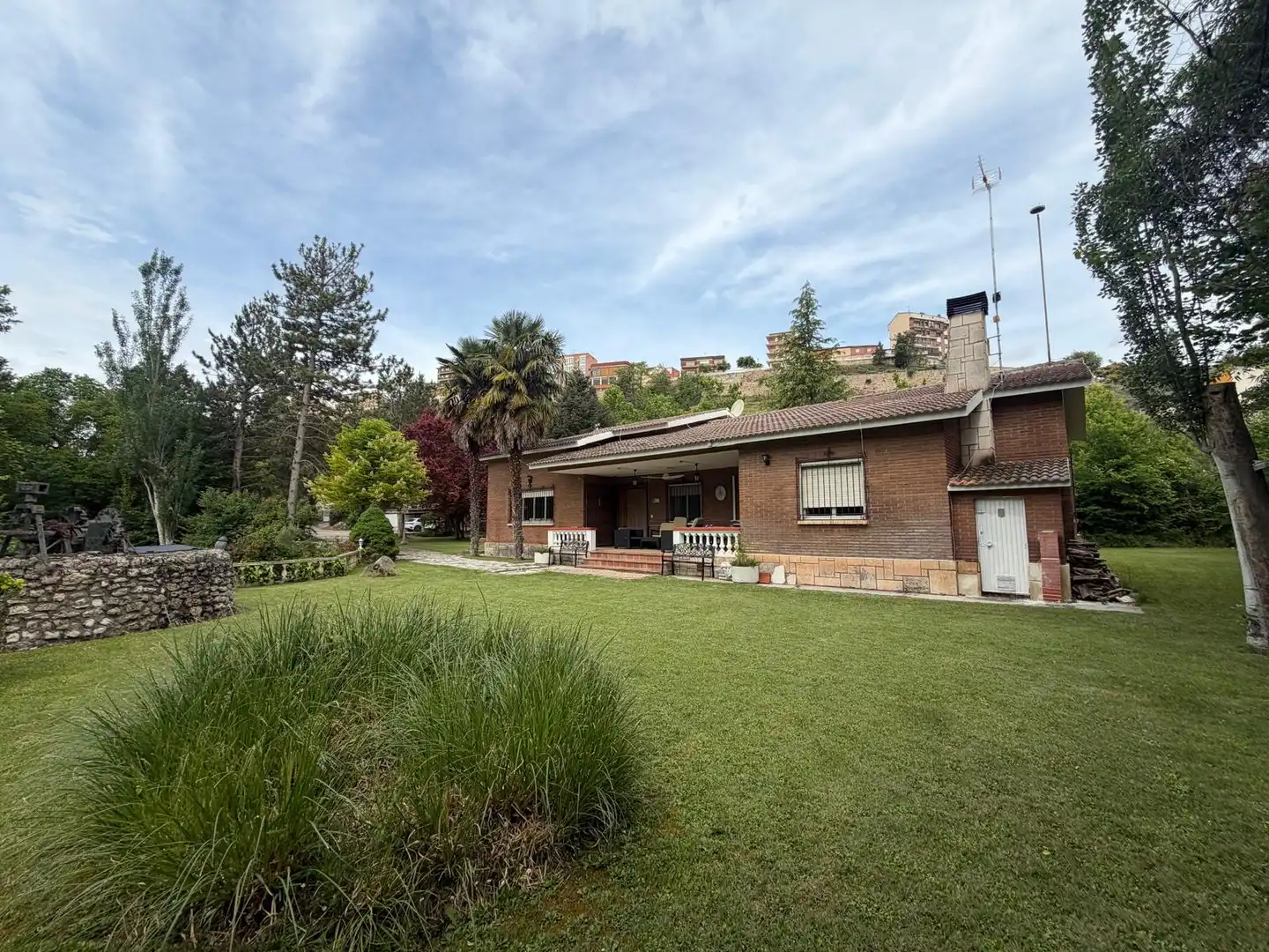 Garten von Haus oder Chalet zum Verkauf in Roa mit Heizung, Privatgarten und Terrasse