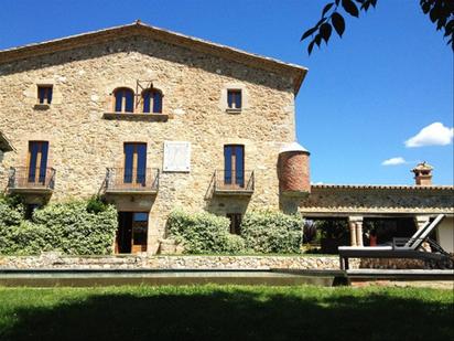Exterior view of Country house for sale in Llagostera  with Swimming Pool