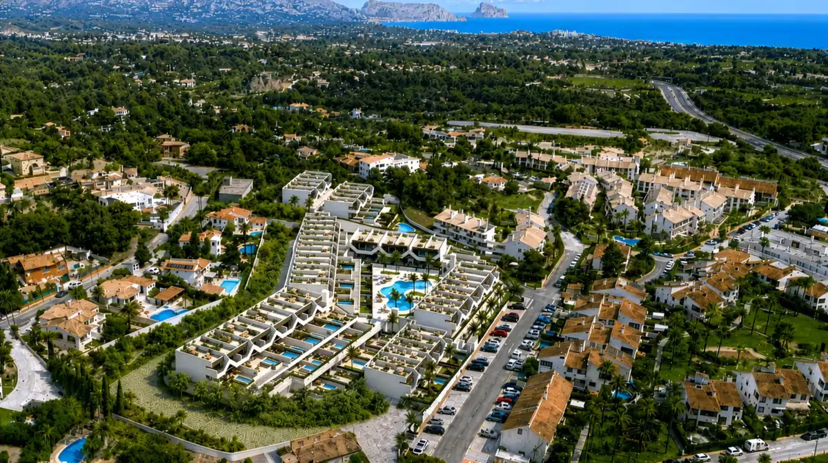 Vista exterior de Apartament en venda en L'Alfàs del Pi