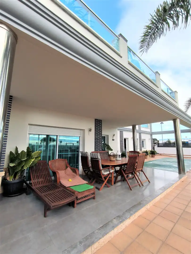 Terraza de Casa o chalet en venta en Alcanar con Aire acondicionado, Jardín privado y Terraza